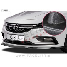 Opel Astra K / (15- ) / podaljšek sprednjega odbijača / črni (mat)