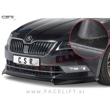 Škoda Superb / 3V (15-19) / podaljšek sprednjega odbijača / črni (mat) Škoda Superb / 3V (15-19) / podaljšek sprednjega odbijača / črni (mat)