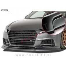 Audi TT / 8S (14- ) / podaljšek sprednjega odbijača / črni (mat)