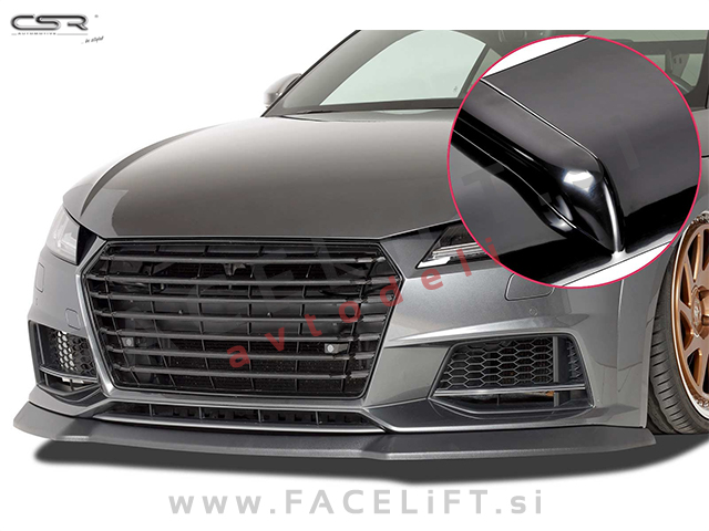 Audi TT / 8S (14- ) / podaljšek sprednjega odbijača / črni (sijaj) Audi TT / 8S (14- ) / podaljšek sprednjega odbijača / črni (sijaj)