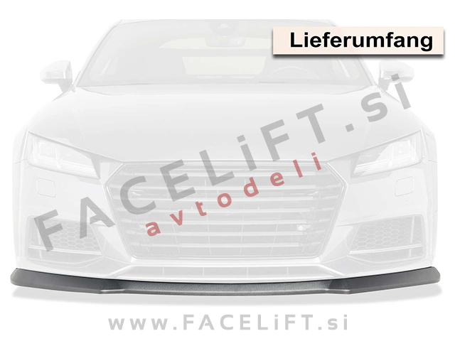 Audi TT / 8S (14- ) / podaljšek sprednjega odbijača / črni (sijaj) Audi TT / 8S (14- ) / podaljšek sprednjega odbijača / črni (sijaj)