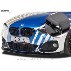 BMW 1 F20 F21 LCI 15-19 podaljšek sprednjega odbijača karbon (sijaj)