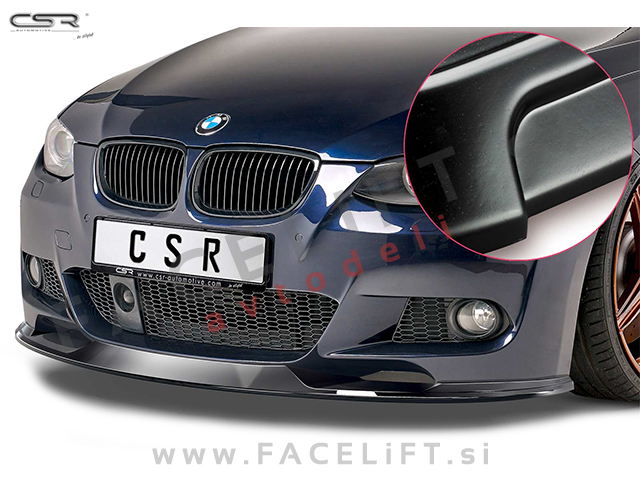 BMW 3 E92 E93 06-13 podaljšek sprednjega odbijača črni mat BMW 3 E92 E93 06-13 podaljšek sprednjega odbijača črni mat