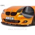 BMW 5 E60 E61 03-10 podaljšek sprednjega odbijača črni (mat)