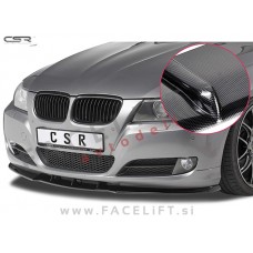 BMW 3 / E90 E91 LCI (08-12) / podaljšek sprednjega odbijača / karbon (sijaj)