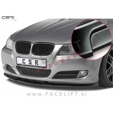 BMW 3 E90 E91 LCI 08-12 podaljšek sprednjega odbijača črni (mat)