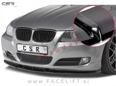 BMW 3 E90 E91 LCI 08-12 podaljšek sprednjega odbijača črni sijaj