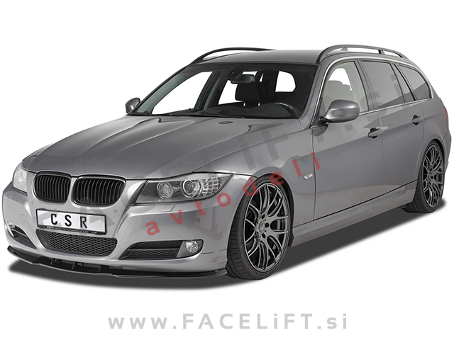 BMW 3 E90 E91 LCI 08-12 podaljšek sprednjega odbijača črni sijaj BMW 3 E90 E91 LCI 08-12 podaljšek sprednjega odbijača črni sijaj
