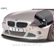 BMW Z4 / E85 E86 (02-08) / podaljšek sprednjega odbijača / karbon (sijaj)