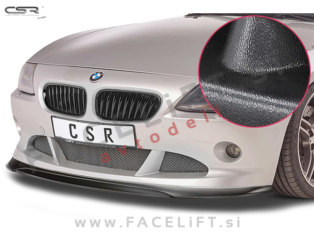 BMW Z4 / E85 E86 (02-08) / podaljšek sprednjega odbijača / črni (mat) BMW Z4 / E85 E86 (02-08) / podaljšek sprednjega odbijača / črni (mat)