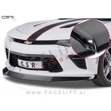 Chevrolet Camaro / (15- ) / podaljšek sprednjega odbijača / karbon (sijaj)