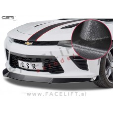 Chevrolet Camaro / (15- ) / podaljšek sprednjega odbijača / črni (mat)