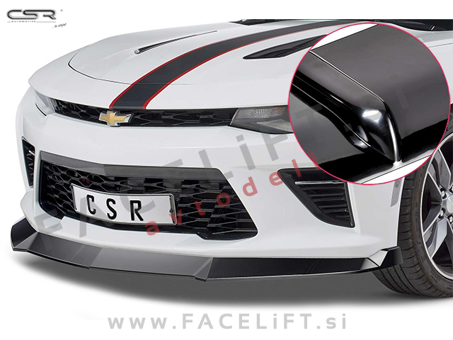Chevrolet Camaro / (15- ) / podaljšek sprednjega odbijača / črni (sijaj)