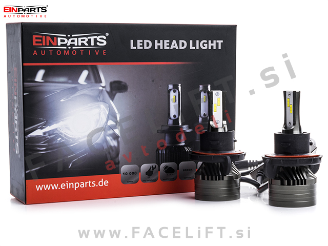 LED kit H13 CSP 2x 30W (2x 5000lm) 6000K CANBUS 12V 24V