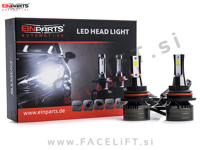 LED kit HB5 (9007) CSP 2x 30W (2x 5000lm) 6000K CANBUS 12V 24V
