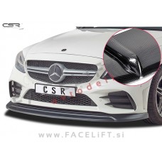 Mercedes C AMG C43 / W205 (18- ) / podaljšek sprednjega odbijača / karbon (sijaj)