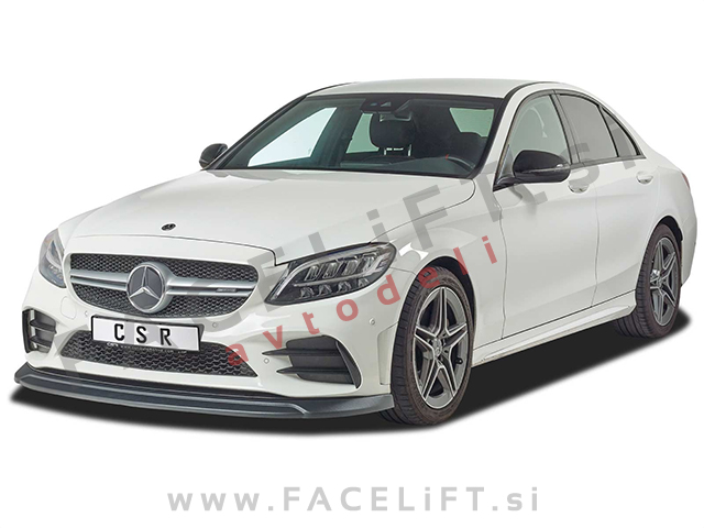 Mercedes C AMG C43 / W205 (18- ) / podaljšek sprednjega odbijača / karbon (sijaj) Mercedes C AMG C43 / W205 (18- ) / podaljšek sprednjega odbijača / karbon (sijaj)