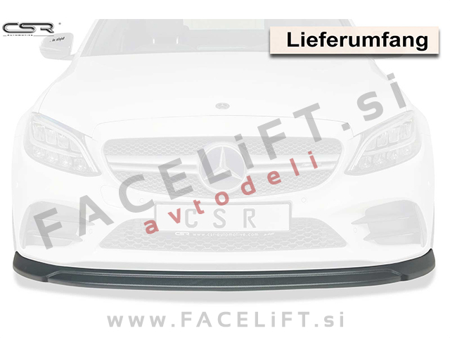 Mercedes C AMG C43 / W205 (18- ) / podaljšek sprednjega odbijača / karbon (sijaj) Mercedes C AMG C43 / W205 (18- ) / podaljšek sprednjega odbijača / karbon (sijaj)
