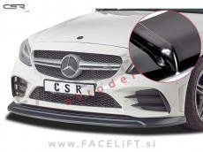 Mercedes C AMG C43 / W205 (18- ) / podaljšek sprednjega odbijača / črni (sijaj)