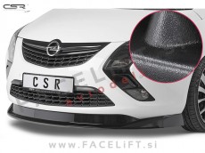 Opel Zafira Tourer 11-16 podaljšek sprednjega odbijača črni (mat) Opel Zafira Tourer 11-16 podaljšek sprednjega odbijača črni (mat)