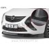 Opel Zafira Tourer 11-16 podaljšek sprednjega odbijača črni (mat)