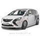 Opel Zafira Tourer 11-16 podaljšek sprednjega odbijača črni (mat)