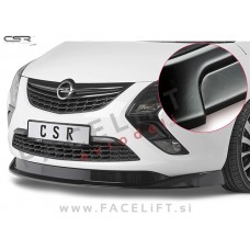 Opel Zafira Tourer 11-16 podaljšek sprednjega odbijača črni (mat)