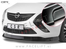 Opel Zafira Tourer 11-16 podaljšek sprednjega odbijača črni (mat)