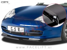 Porsche 911 / 996 (02-06) / podaljšek sprednjega odbijača / črni (sijaj)
