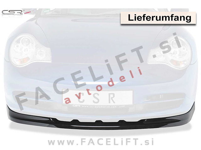 Porsche 911 / 996 (02-06) / podaljšek sprednjega odbijača / črni (sijaj) Porsche 911 / 996 (02-06) / podaljšek sprednjega odbijača / črni (sijaj)