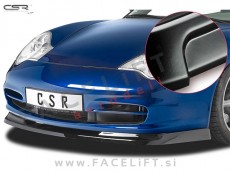 Porsche 911 / 996 (02-06) / podaljšek sprednjega odbijača / črni (mat)