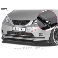 Seat Mii / (12-18) / podaljšek sprednjega odbijača / karbon (sijaj)