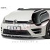VW Golf 7 R 12-17 podaljšek sprednjega odbijača črni (mat)