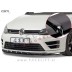VW Golf 7 R 12-17 podaljšek sprednjega odbijača črni (sijaj)