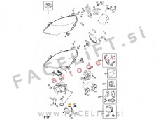 Cadillac SRX / (09-16) / meglenka / leva Cadillac SRX / (09-16) / meglenka / leva
