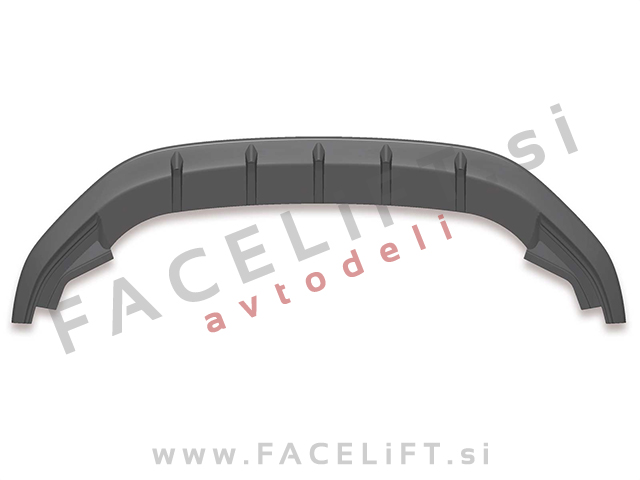 VW Golf 7 R-Line / 5G (12-17) / podaljšek sprednjega odbijača / karbon (sijaj)