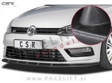VW Golf 7 R-Line / 5G (12-17) / podaljšek sprednjega odbijača / črni (mat)