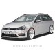 VW Golf 7 R-Line / 5G (12-17) / podaljšek sprednjega odbijača / črni (mat)
