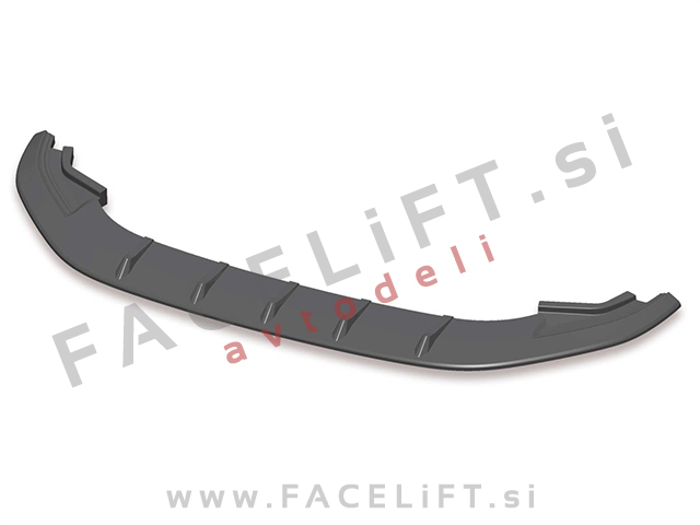 VW Golf 7 R-Line / 5G (12-17) / podaljšek sprednjega odbijača / črni (mat)