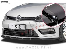 VW Golf 7 R-Line / 5G (12-17) / podaljšek sprednjega odbijača / črni (sijaj)