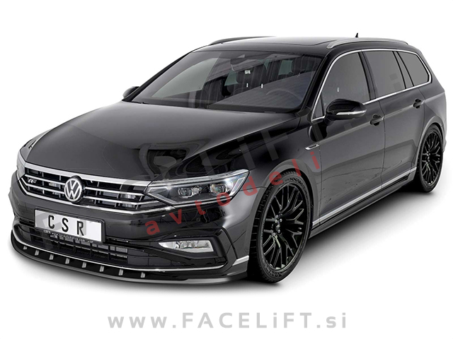 VW Passat R-Line / B8 (19- ) / podaljšek sprednjega odbijača / črni (mat) VW Passat R-Line / B8 (19- ) / podaljšek sprednjega odbijača / črni (mat)