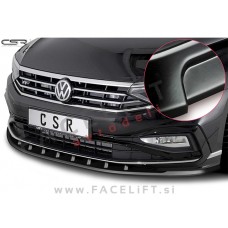 VW Passat R-Line / B8 (19- ) / podaljšek sprednjega odbijača / črni (mat)