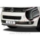 VW T5 09-15 podaljšek sprednjega odbijača črni (mat)