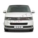 VW T5 09-15 podaljšek sprednjega odbijača črni (mat)