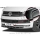 VW T6 15-19 podaljšek sprednjega odbijača črni (mat)