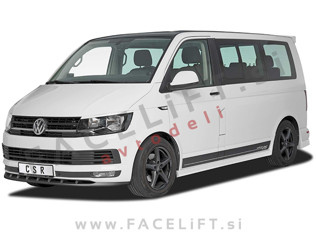 VW T6 15-19 podaljšek sprednjega odbijača črni (sijaj) VW T6 15-19 podaljšek sprednjega odbijača črni (sijaj)
