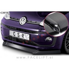 VW up! / (16-19) / podaljšek sprednjega odbijača / karbon (sijaj)