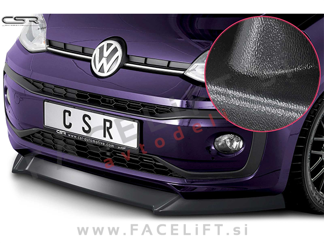 VW up! / (16-19) / podaljšek sprednjega odbijača / črni (mat) VW up! / (16-19) / podaljšek sprednjega odbijača / črni (mat)