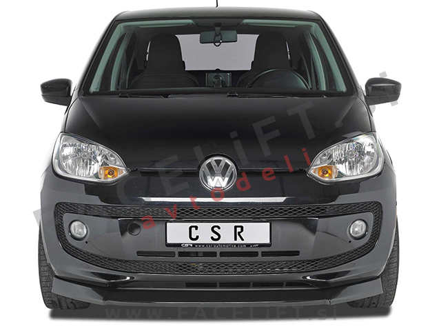 VW up! / (12-16) / podaljšek sprednjega odbijača / karbon (sijaj)
