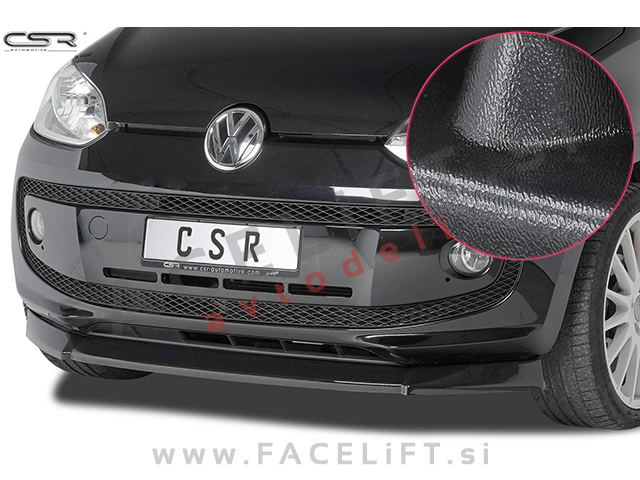 VW up! / (12-16) / podaljšek sprednjega odbijača / črni (mat) VW up! / (12-16) / podaljšek sprednjega odbijača / črni (mat)